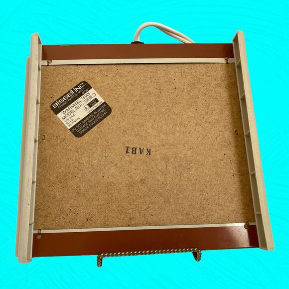 Vintage BISSELL Warming Tray Small 8” Hot Plate Electric Model 155-00 Works MCM - Picture 13 of 13